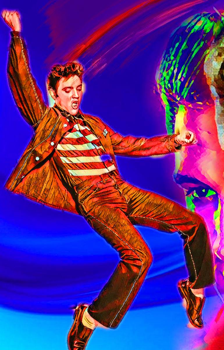 Original Pop Art Performing Arts Painting by Barry Boobis