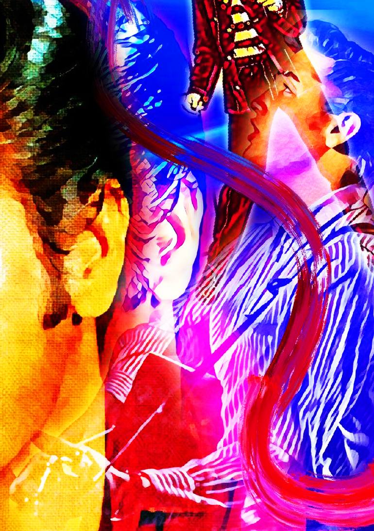 Original Pop Art Performing Arts Painting by Barry Boobis