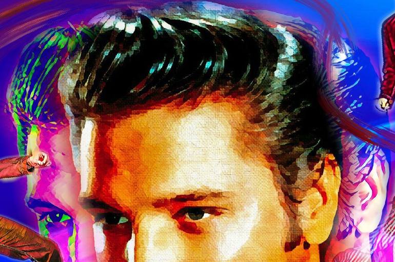 Original Pop Art Performing Arts Painting by Barry Boobis