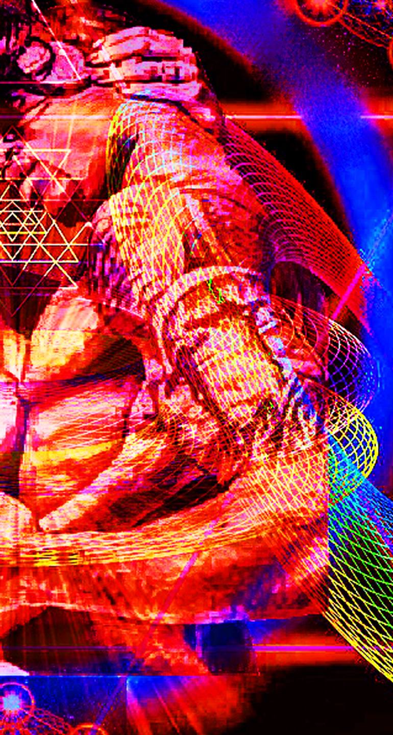 Original Conceptual Love Painting by Barry Boobis