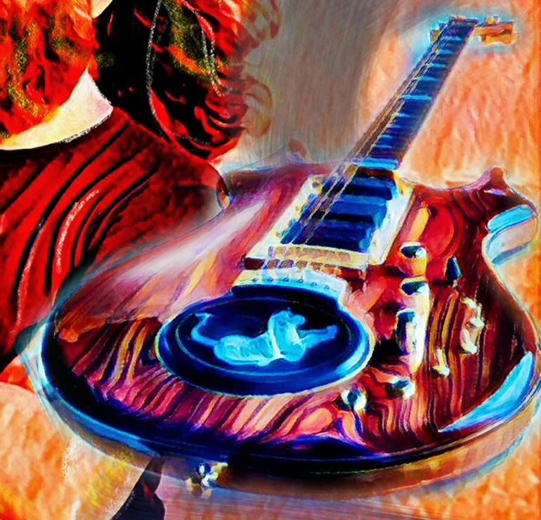 Original Documentary Music Painting by Barry Boobis