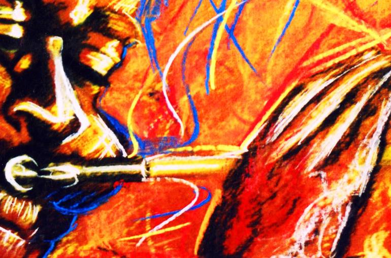 Original Expressionism Music Painting by Barry Boobis