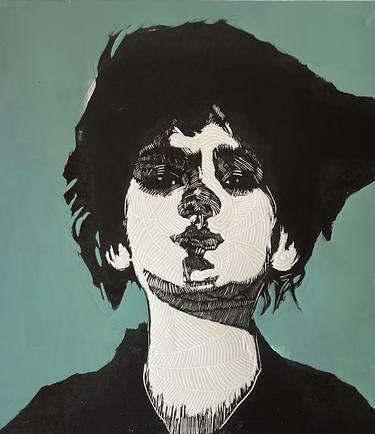 Original Portrait Printmaking by Veronica Byers