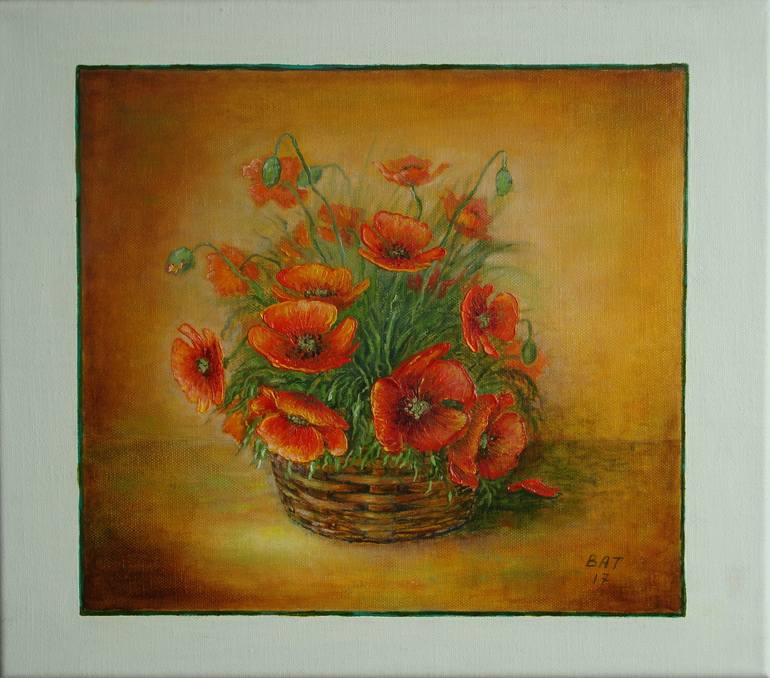 Original Realism Botanic Painting by Vladimir Tishchenko