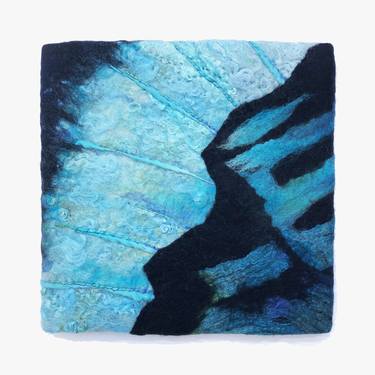 Original Abstract Nature Collage by Sharron Parker