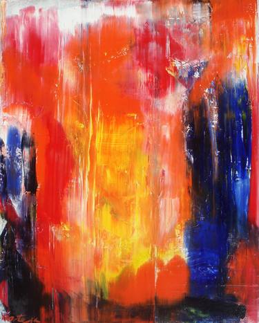 Original Abstract Paintings by Alfred Ortega