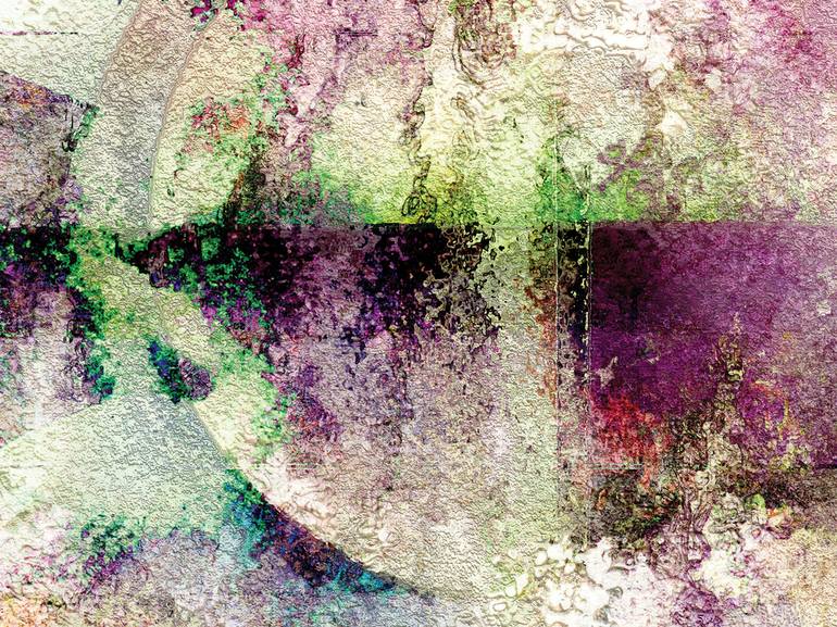 Original Abstract Expressionism Abstract Digital by Javier Diaz