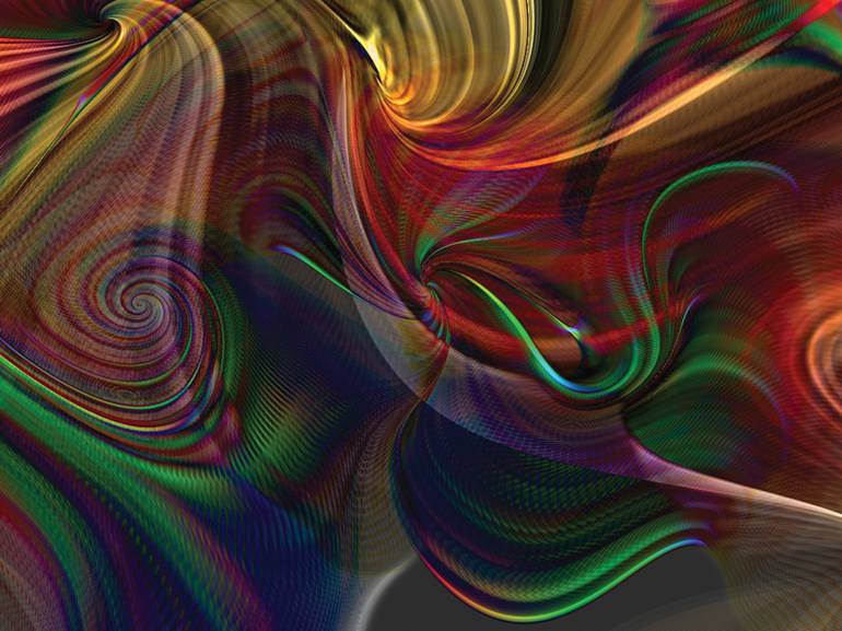 Original Abstract Digital by Javier Diaz