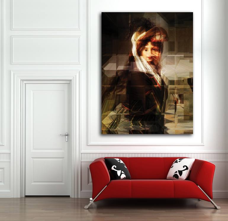 Original Contemporary People Digital by Javier Diaz