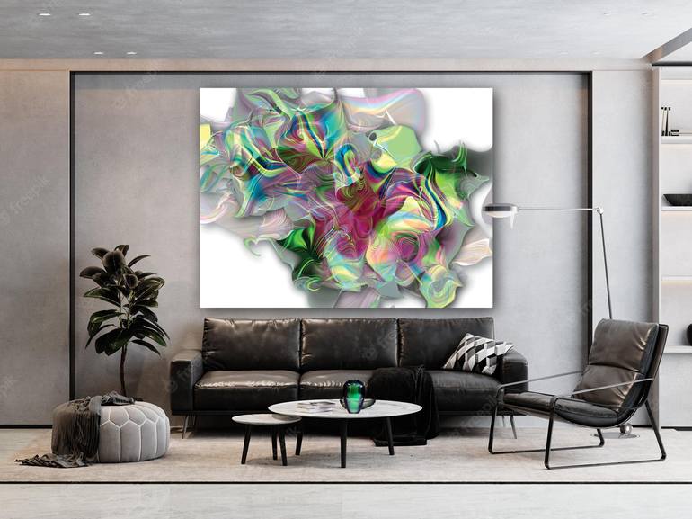 Original Abstract Digital by Javier Diaz