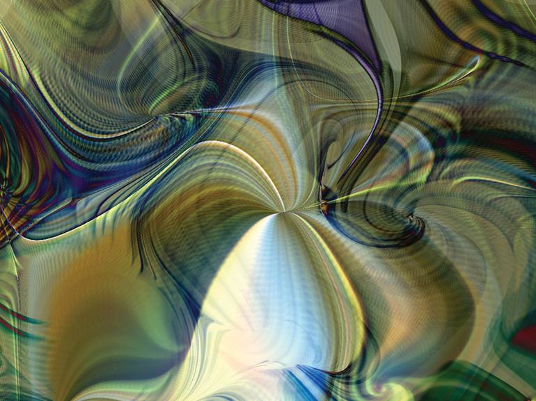 Original Modern Abstract Digital by Javier Diaz