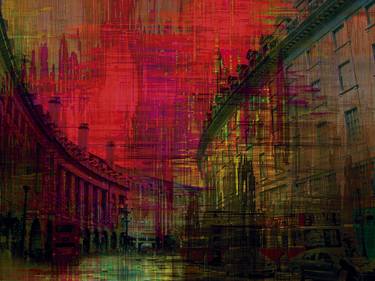 Original Abstract Cities Digital by Javier Diaz