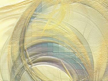 Print of Abstract Geometric Digital by Javier Diaz