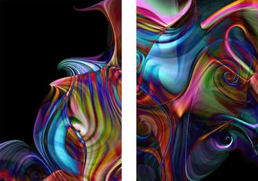 Original Minimalism Abstract Digital by Javier Diaz