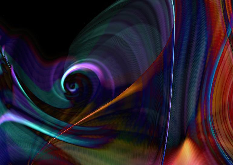 Original Minimalism Abstract Digital by Javier Diaz