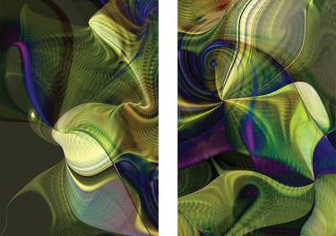 Original Modern Abstract Digital by Javier Diaz