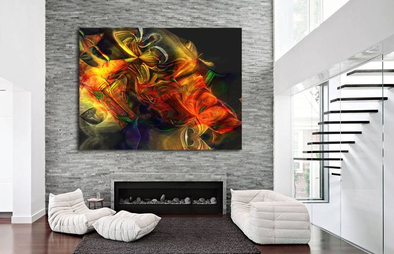 Original Modern Abstract Digital by Javier Diaz