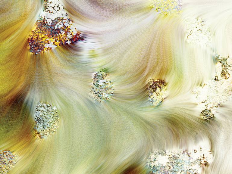 Original Contemporary Abstract Digital by Javier Diaz