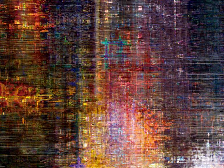 Original Contemporary Abstract Digital by Javier Diaz