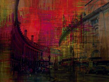 Original Abstract Cities Digital by Javier Diaz