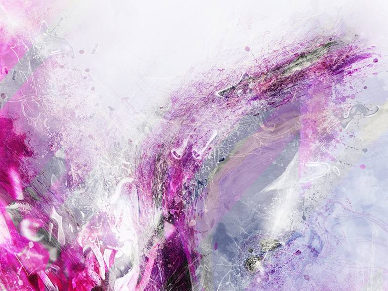 Original Abstract Expressionism Abstract Digital by Javier Diaz