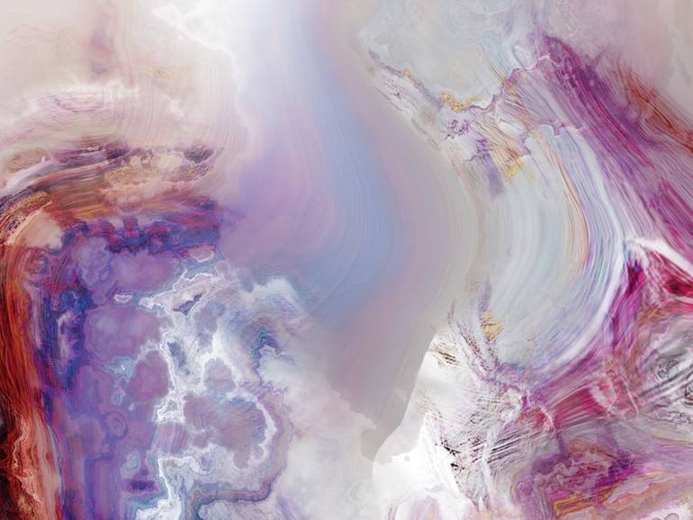 Original Contemporary Abstract Digital by Javier Diaz