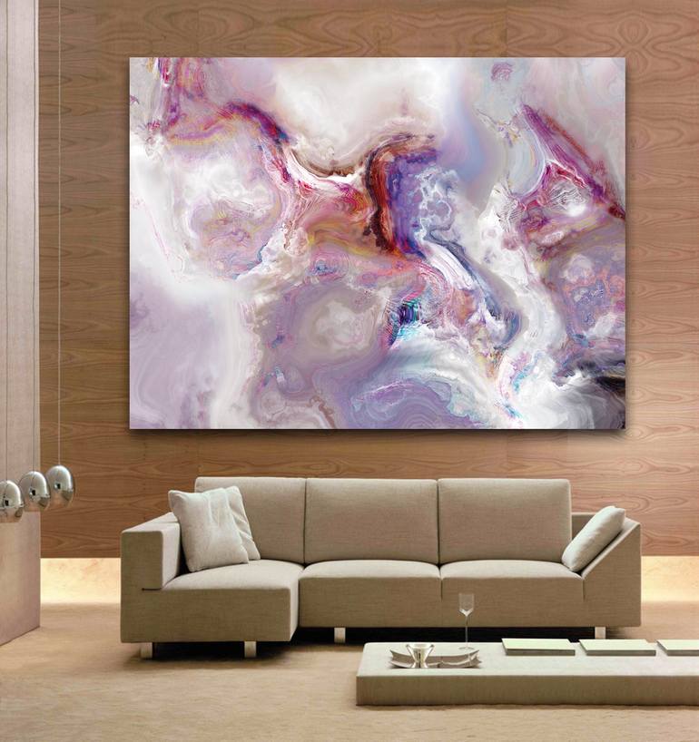 Original Contemporary Abstract Digital by Javier Diaz