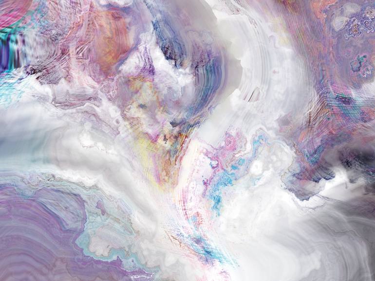 Original Contemporary Abstract Digital by Javier Diaz