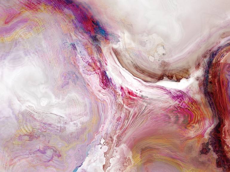 Original Contemporary Abstract Digital by Javier Diaz