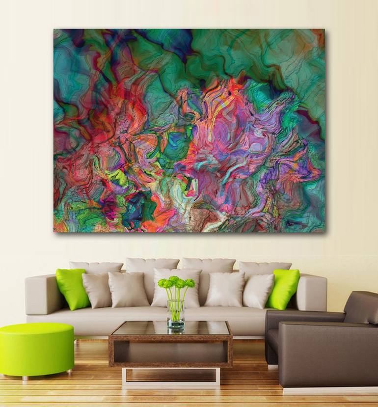 Original Modern Abstract Digital by Javier Diaz