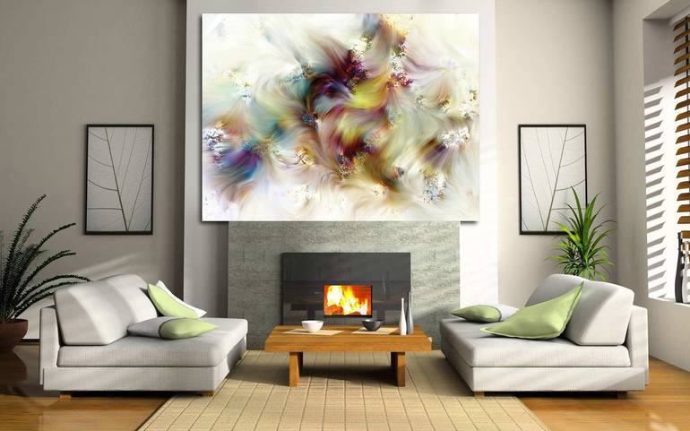 Original Modern Abstract Digital by Javier Diaz