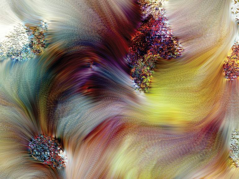 Original Modern Abstract Digital by Javier Diaz