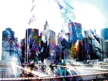 Print of Figurative Cities Digital by Javier Diaz