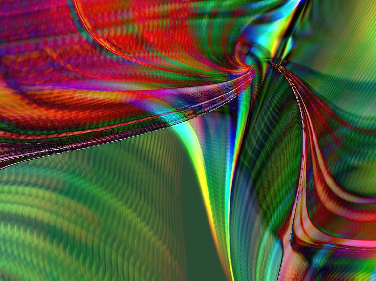 Original Modern Abstract Digital by Javier Diaz