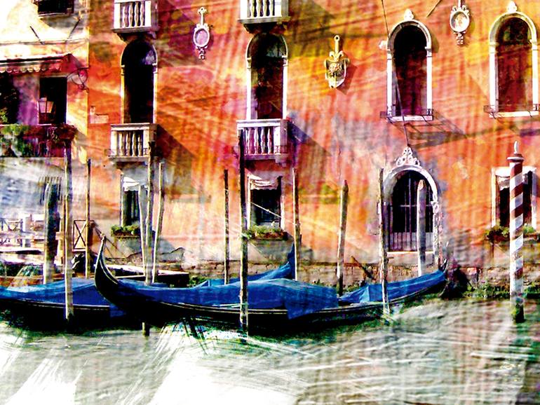Original Figurative Cities Digital by Javier Diaz