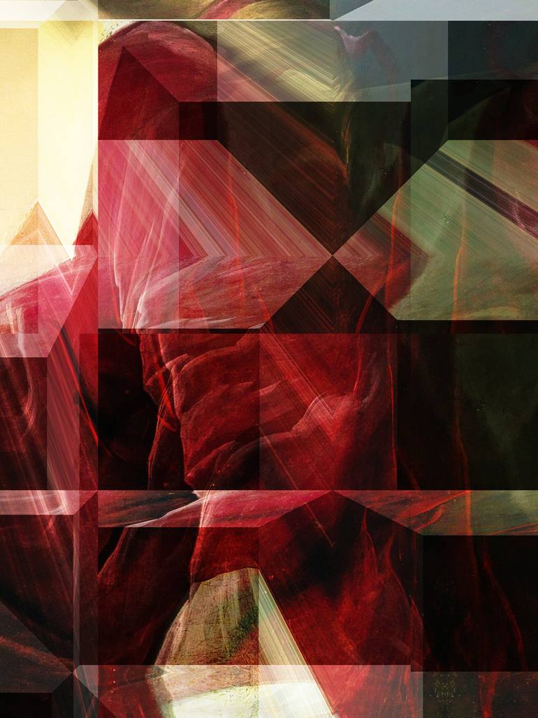 Original Contemporary People Digital by Javier Diaz