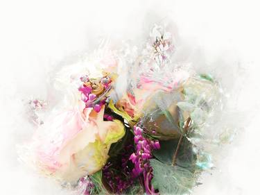 Print of Figurative Floral Digital by Javier Diaz