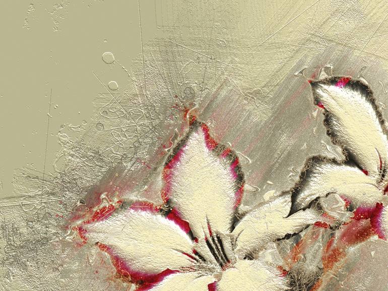 Original Contemporary Floral Digital by Javier Diaz