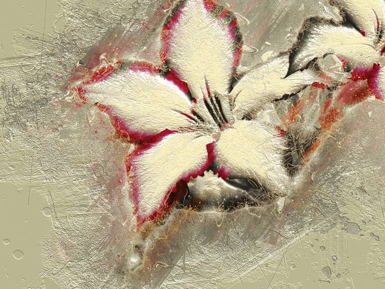 Original Contemporary Floral Digital by Javier Diaz