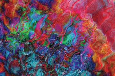 Print of Illustration Abstract Digital by Javier Diaz