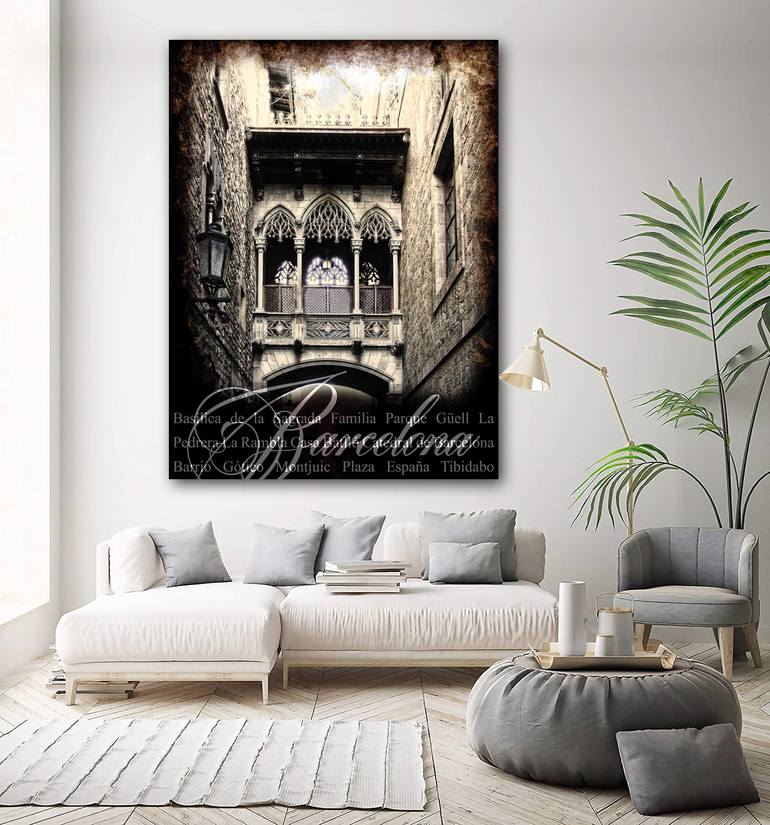 Original Figurative Cities Digital by Javier Diaz
