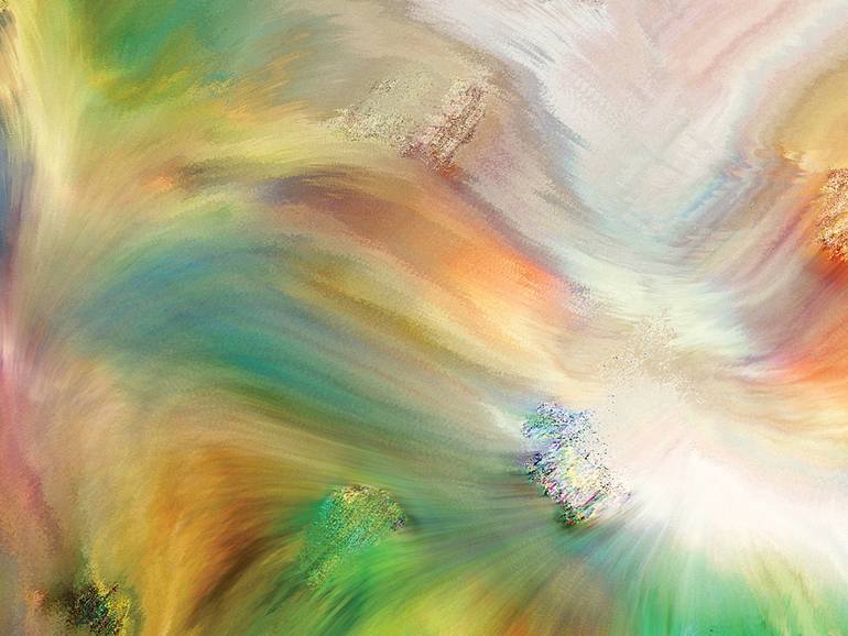 Original Contemporary Abstract Digital by Javier Diaz