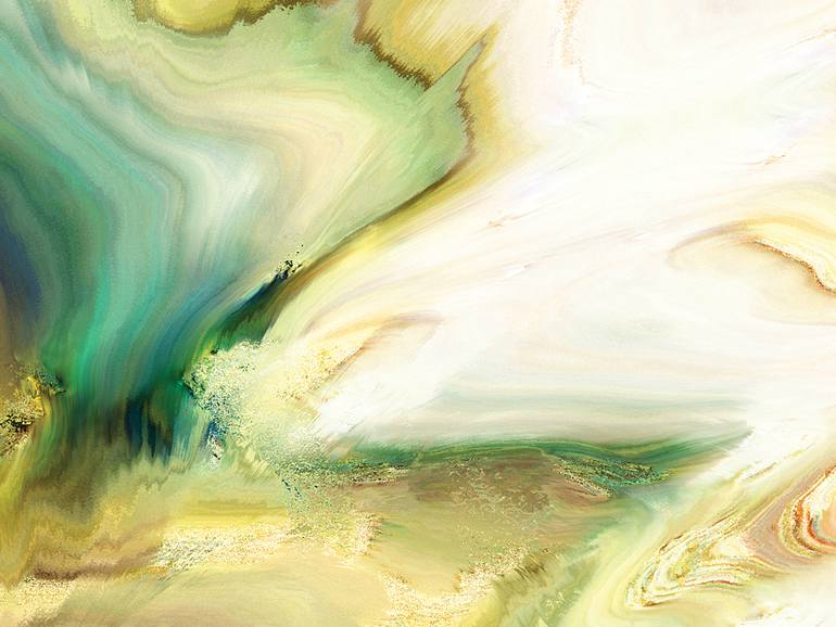 Original Contemporary Abstract Digital by Javier Diaz