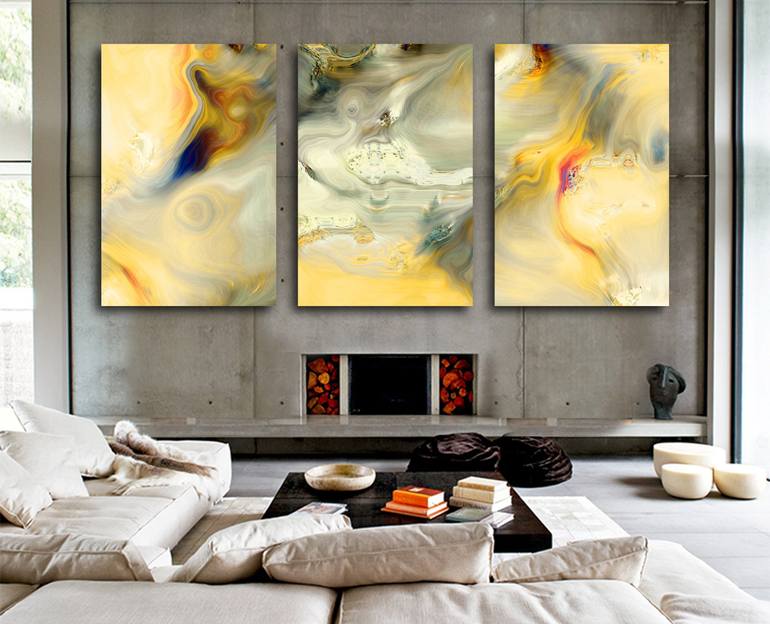 Original Modern Abstract Digital by Javier Diaz