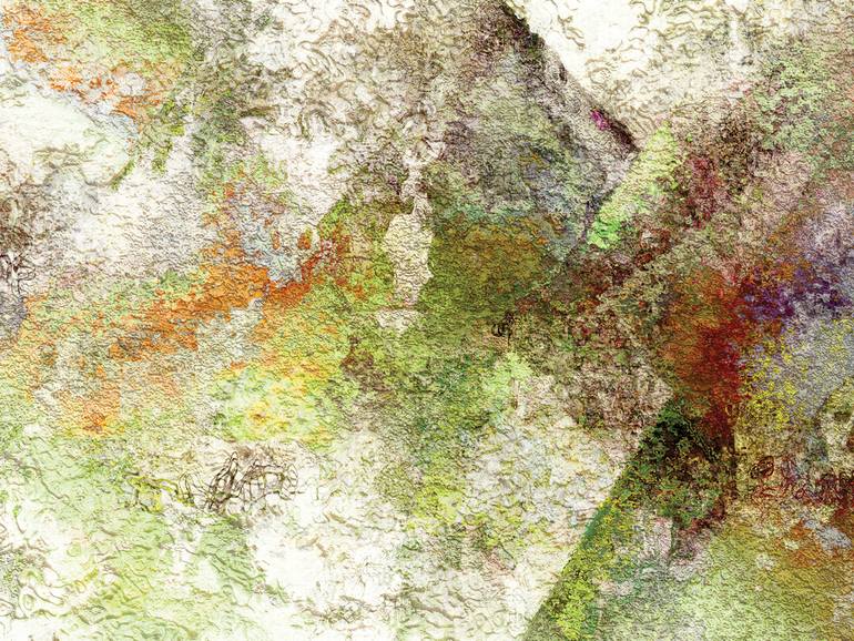 Original Contemporary Abstract Digital by Javier Diaz