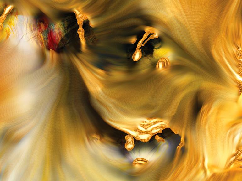 Original Contemporary Abstract Digital by Javier Diaz