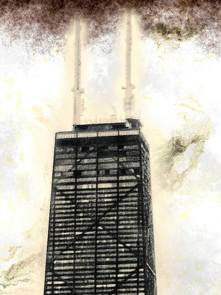 Original Figurative Architecture Digital by Javier Diaz