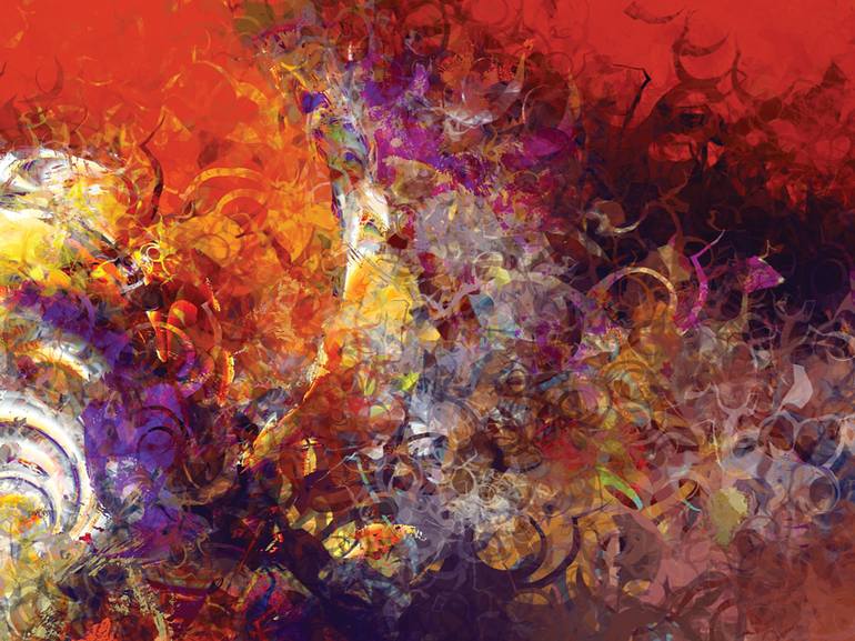 Original Abstract Digital by Javier Diaz