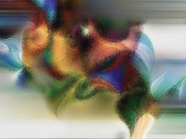 Original Modern Abstract Digital by Javier Diaz