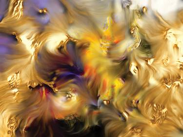 Original Contemporary Abstract Digital by Javier Diaz